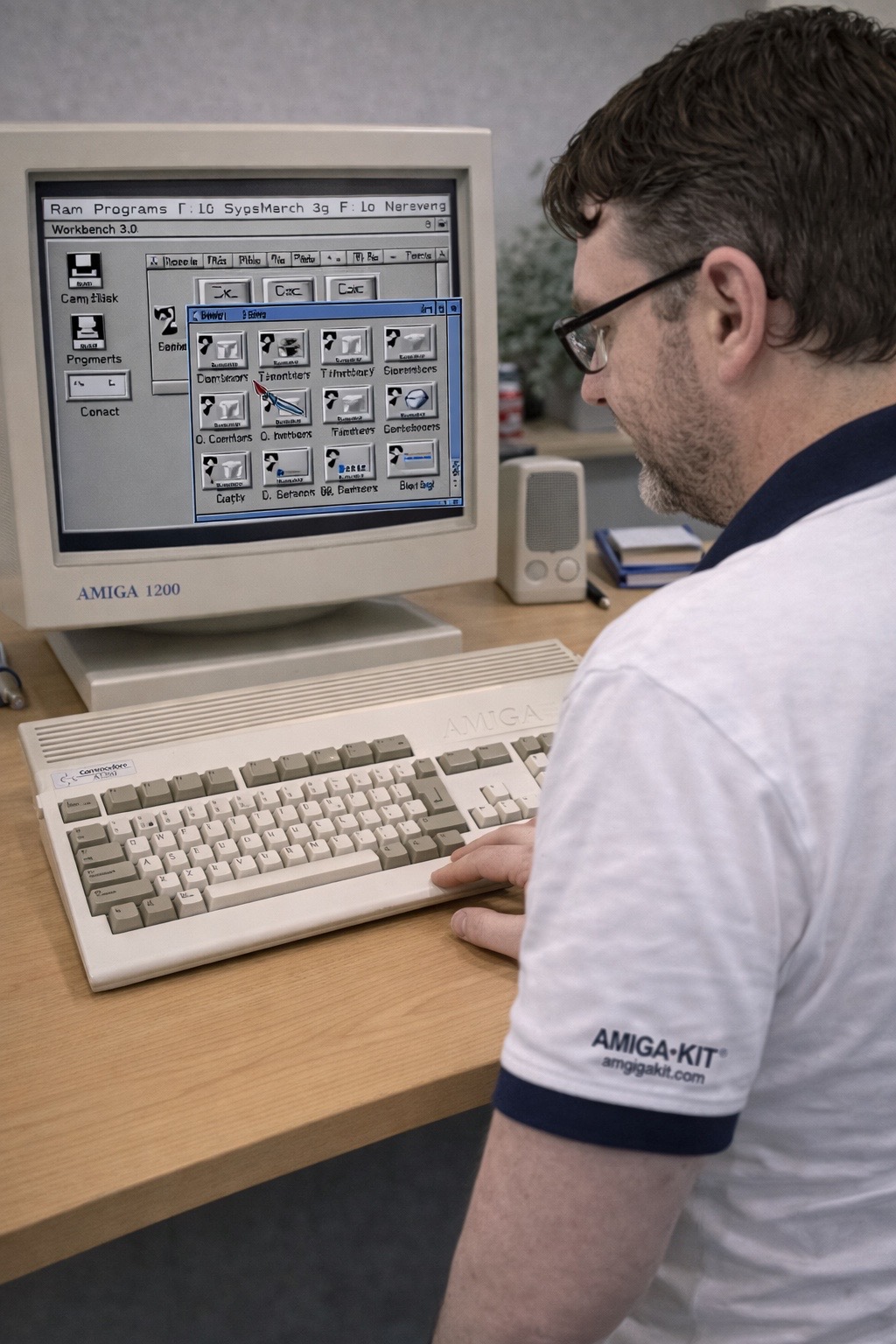 Quality testing of Amiga hardware in-house