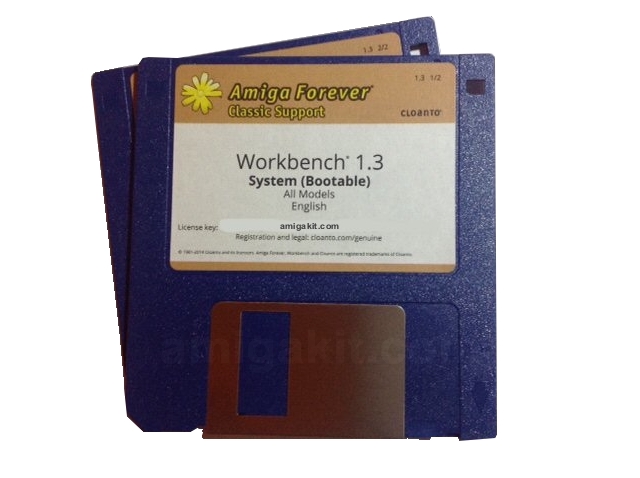 Workbench 1.3 Floppy 2x Disk Set